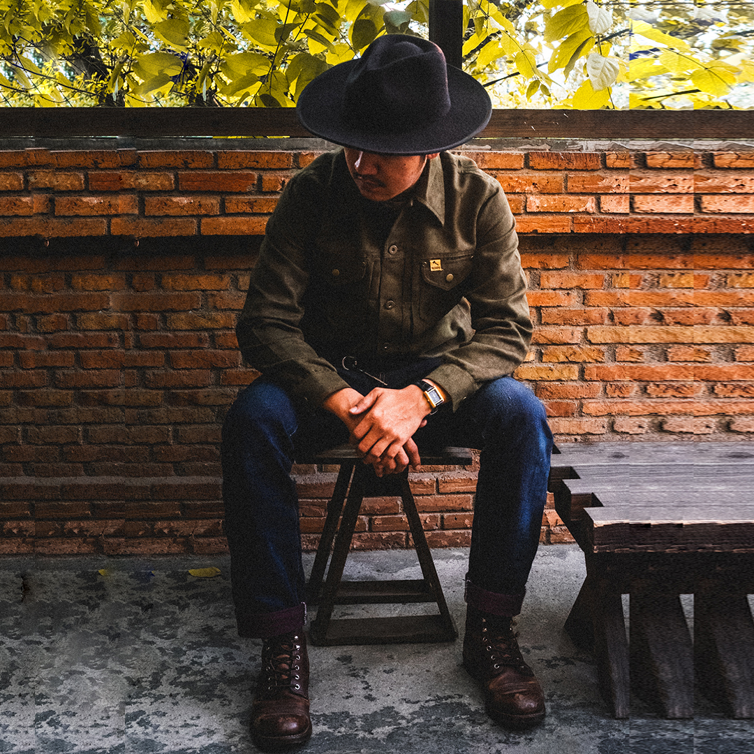 Type 2 Suede Jacket - Army Green - Image 6