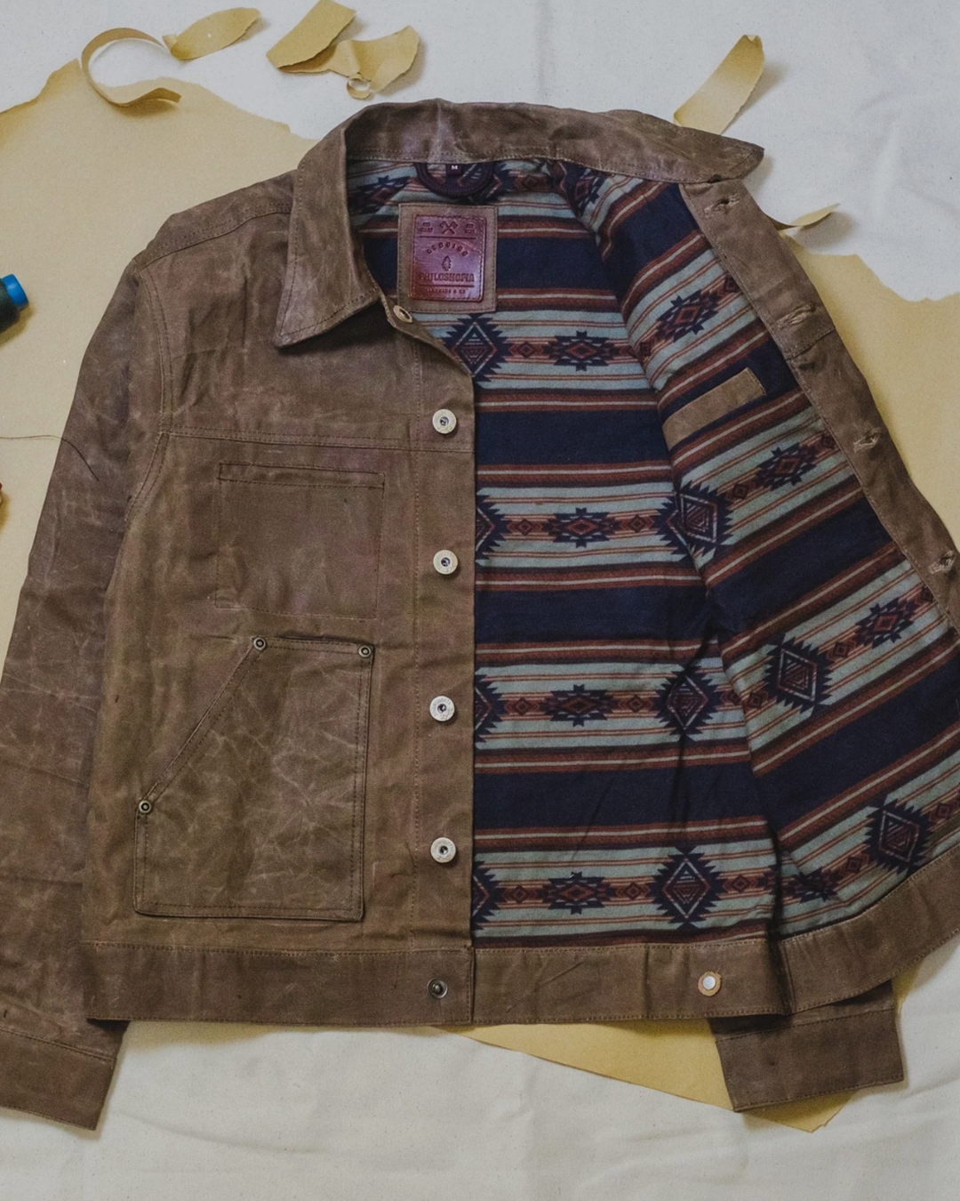 THE CABIN JACKET - Wax Canvas (MTO) - Image 3