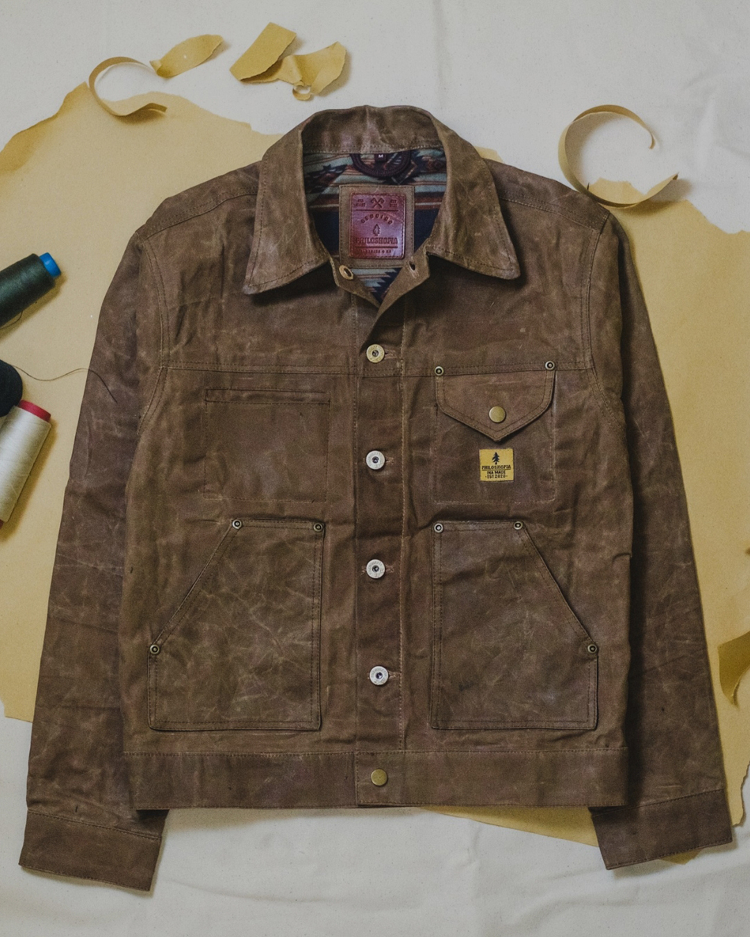 THE CABIN JACKET - Wax Canvas (MTO)