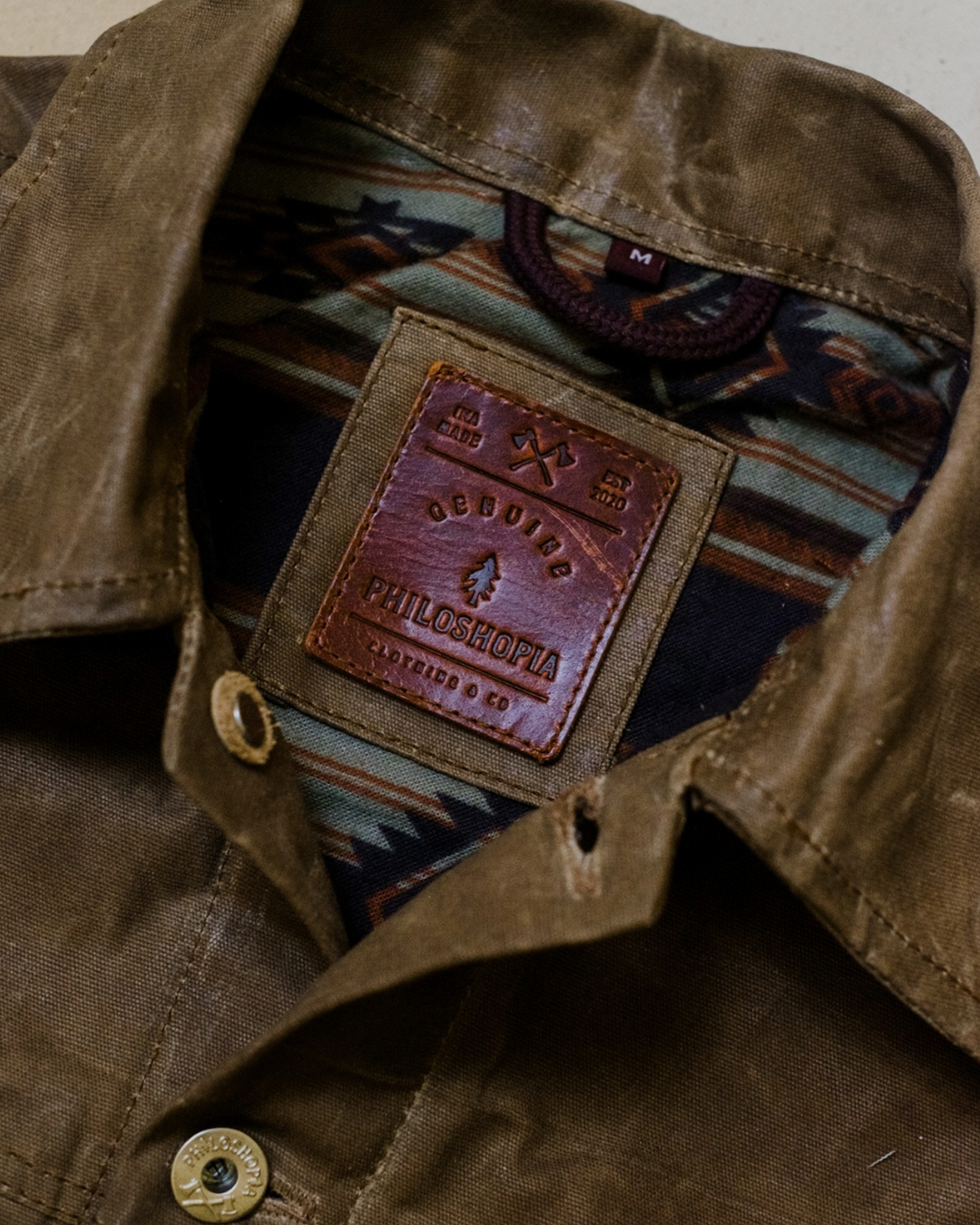 THE CABIN JACKET - Wax Canvas (MTO) - Image 5