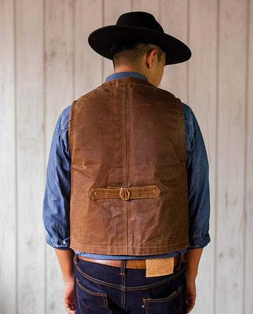 THE CABIN VEST - Wax Canvas (MTO) - Image 6