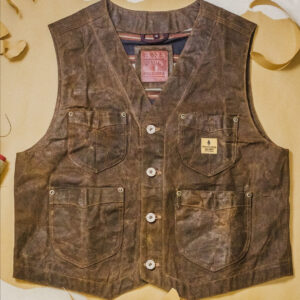 THE CABIN VEST - Wax Canvas (MTO)