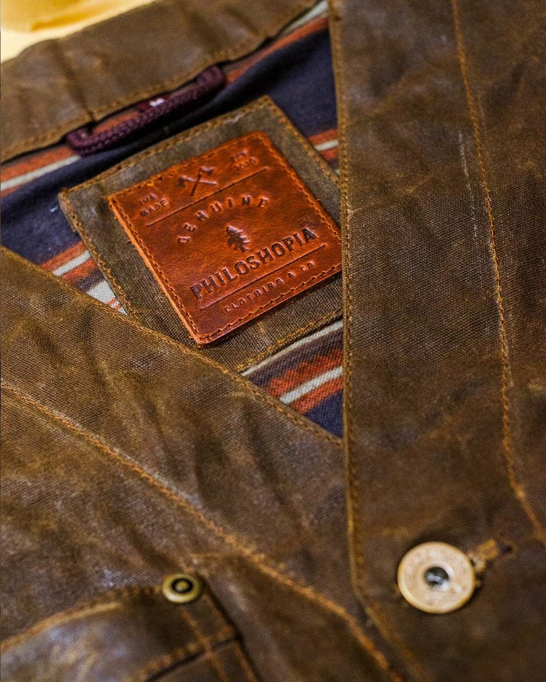THE CABIN VEST - Wax Canvas (MTO) - Image 3