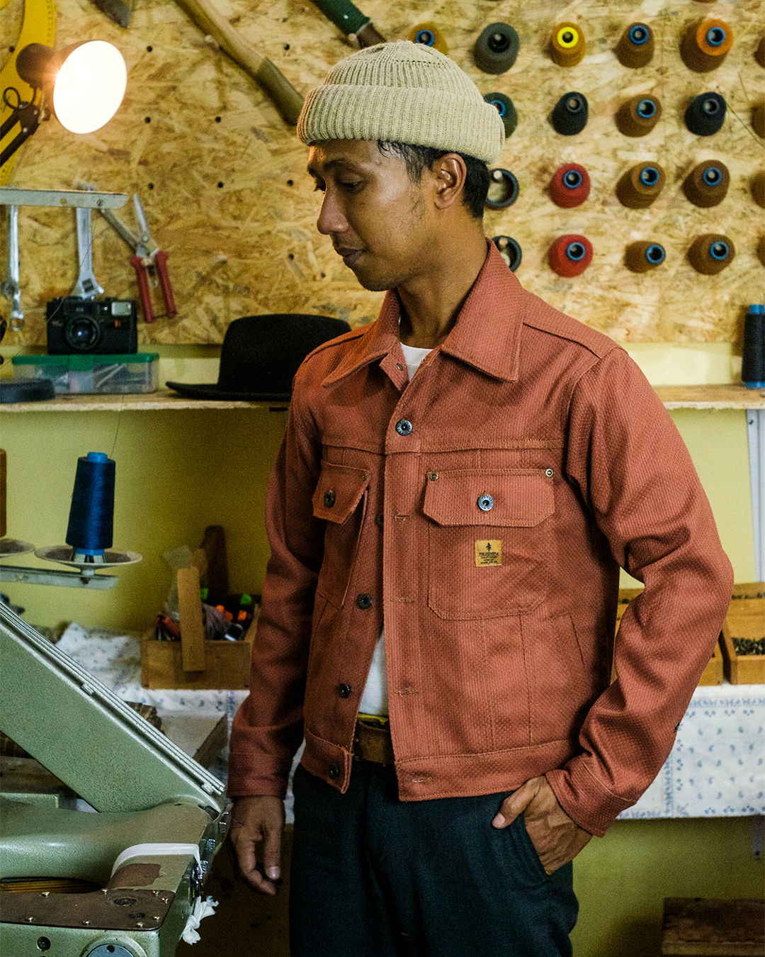 CRUISER JACKET - Terracotta - Image 5