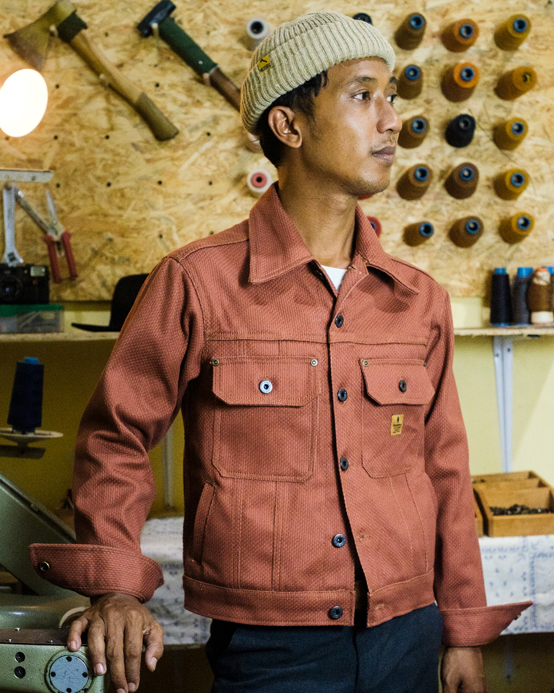 CRUISER JACKET - Terracotta - Image 6