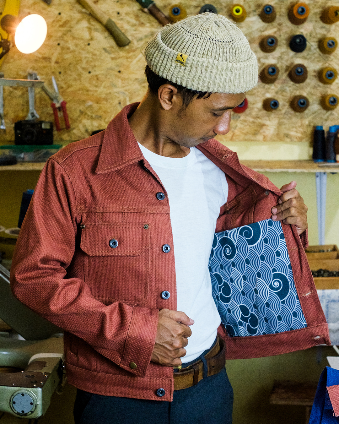 CRUISER JACKET - Terracotta - Image 7